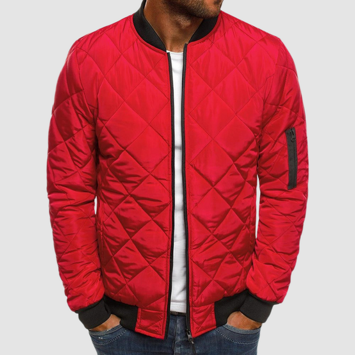 Herren Langarm Reißverschluss Jacke | Warme