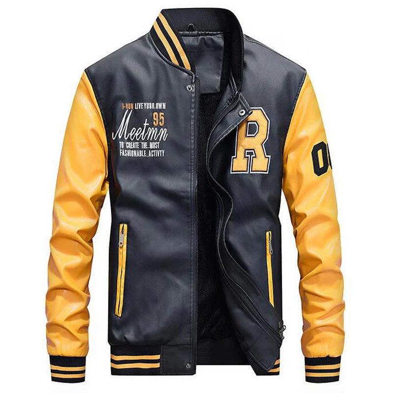 Herren Stehkragen Stilvolle Jacke | Lange Ärmel