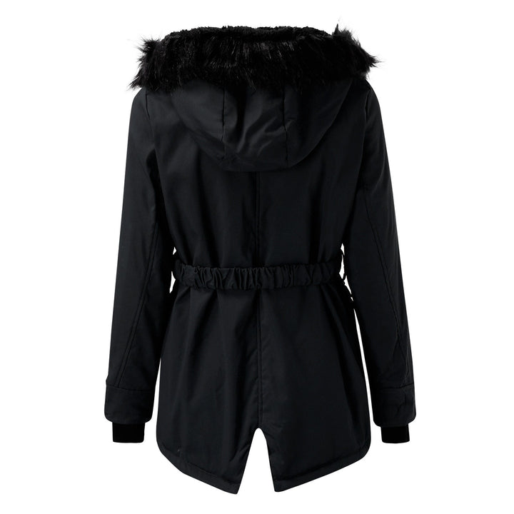 Damen Stylische Winter Parka Mantel | Kapuze
