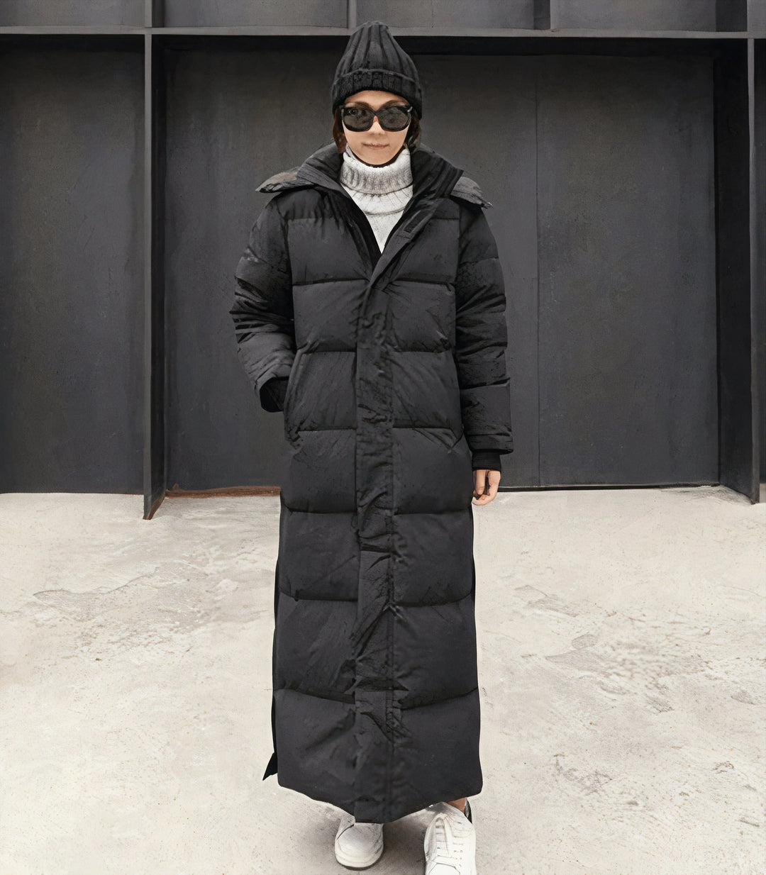 Langer Bomber Parka Damen | Lockere Passform