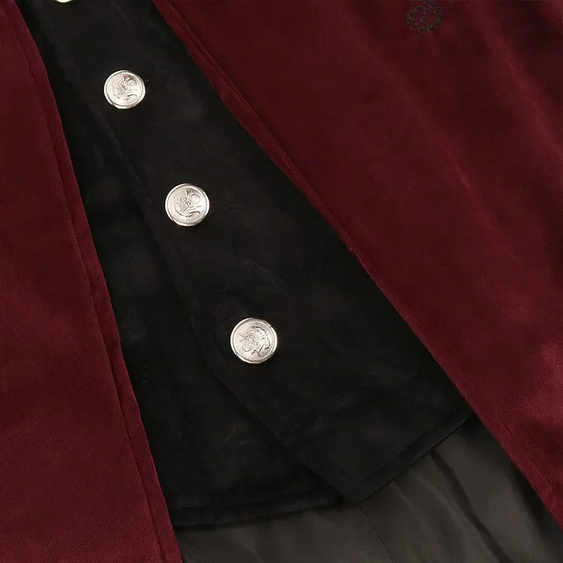 Herren Gothic Jacke | Weinlese