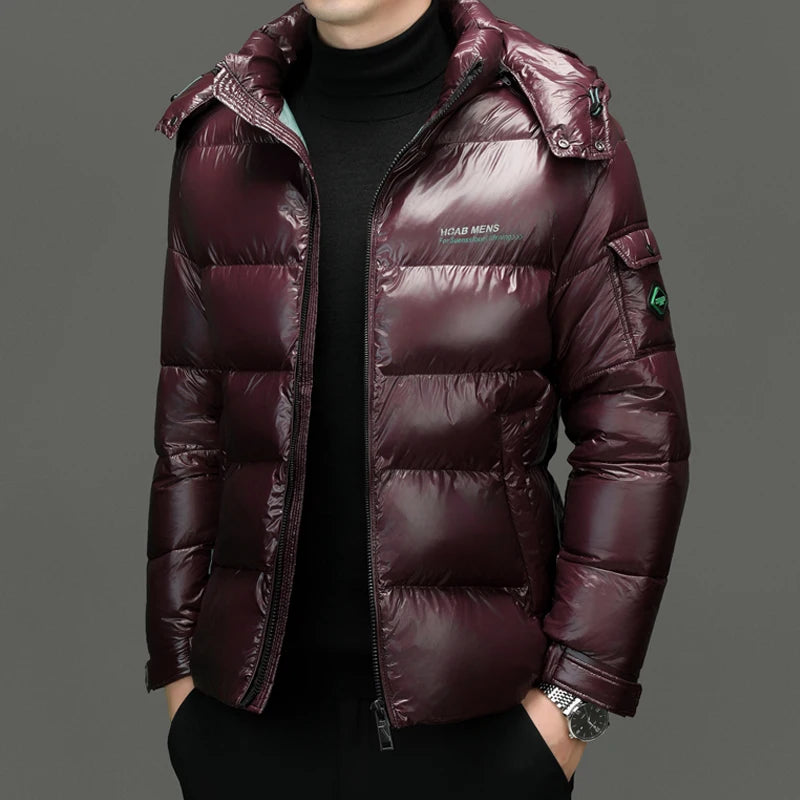 Warme Daunen Jacke für Herren | Parka