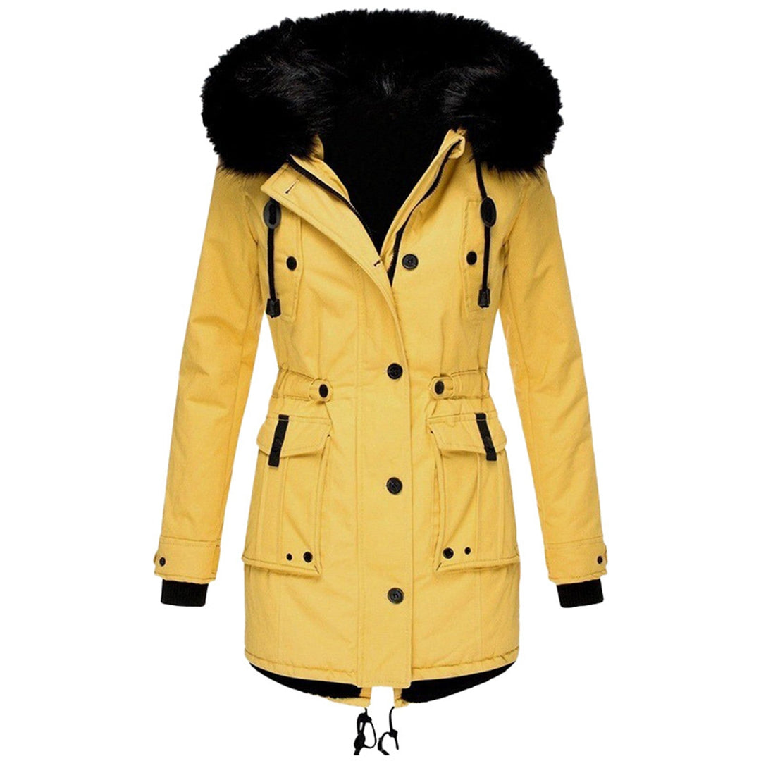 Damen Stylische Winter Parka Mantel | Kapuze