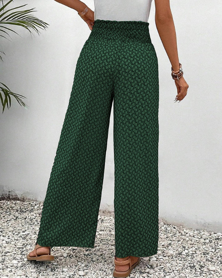 Bequeme hose mit weitem bein für Damen