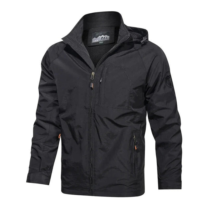 Herren Reißverschluss Draußen Jacke | Lange Ärmel