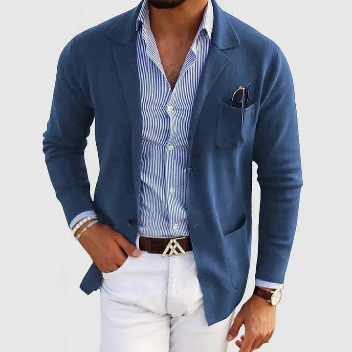 Herren Eleganter Mehrtaschen Blazer | Lange Ärmel