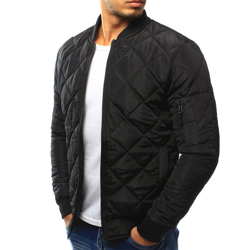 Herren Langarm Reißverschluss Jacke | Warme