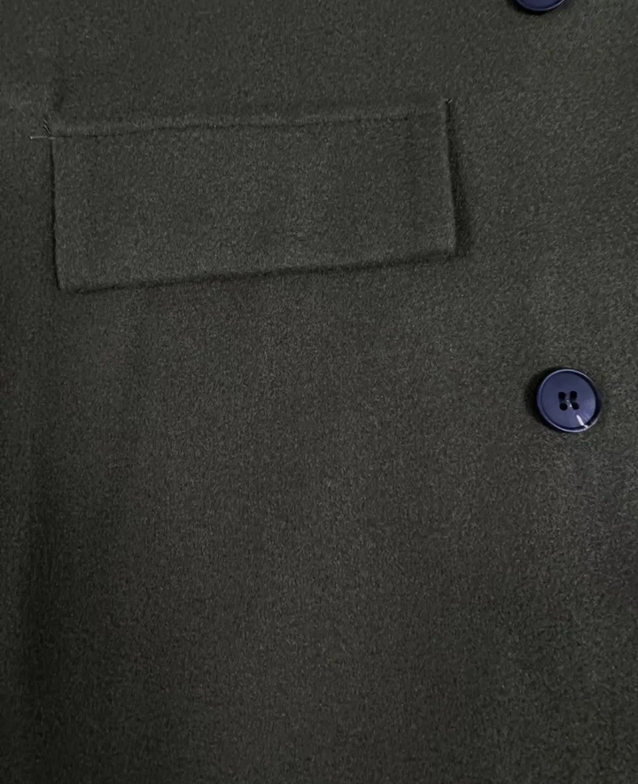 Damen Eleganter Langer Mantel | Taschen