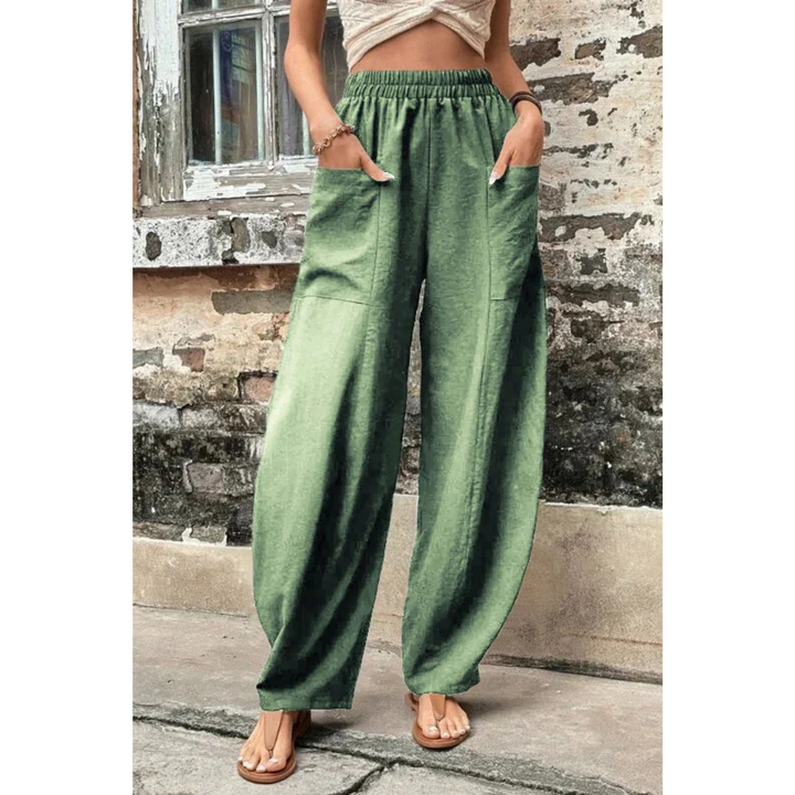 Damen Weite Hosen mit Weitem Bein | Lässig