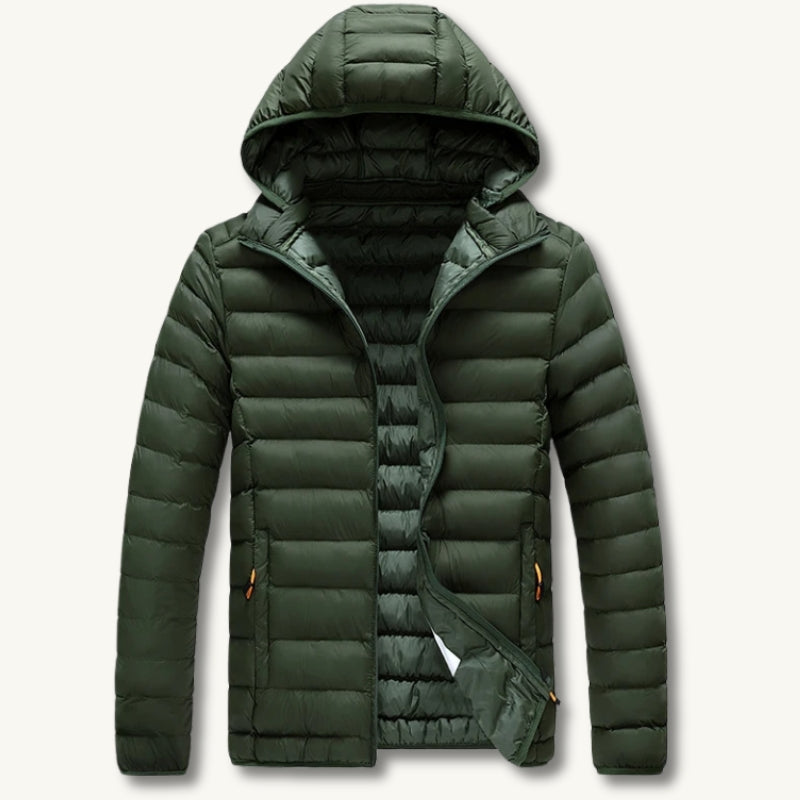 Herren Warme Leichte Pufferjacke | Wasserdicht