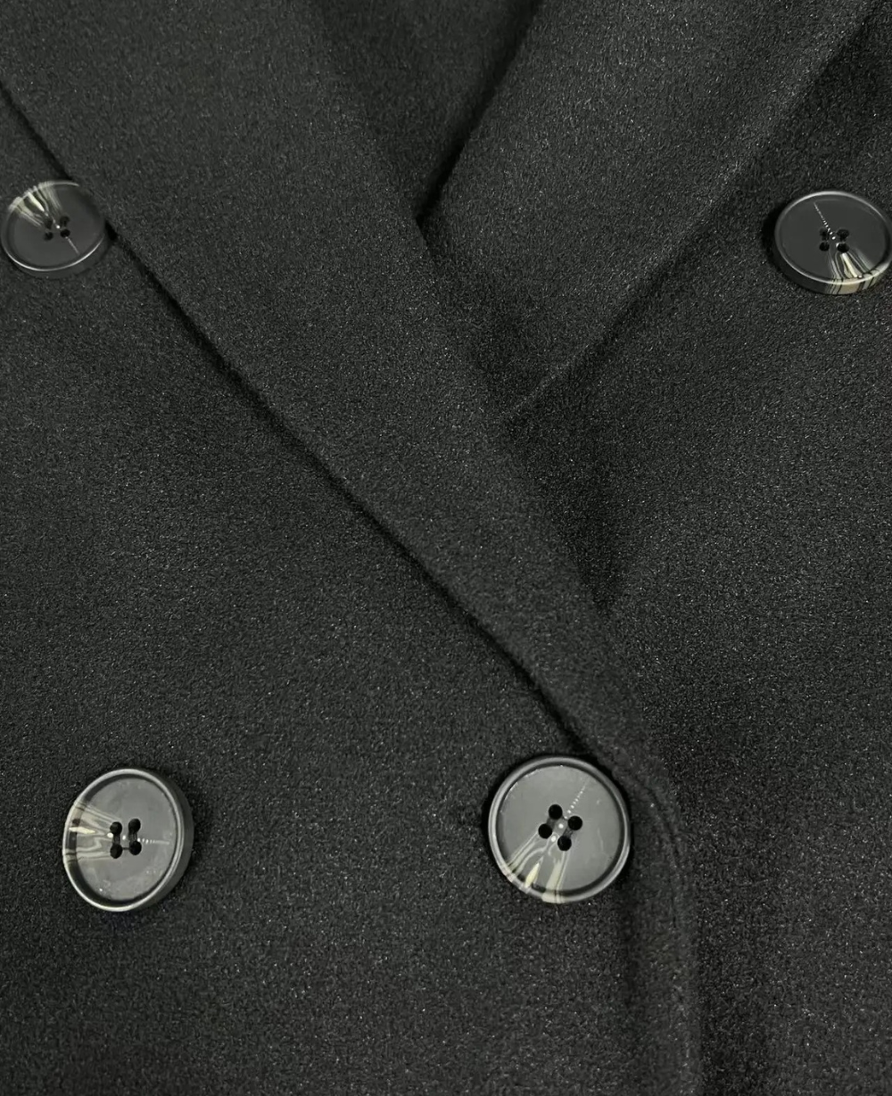 Damen Eleganter Langer Mantel | Taschen