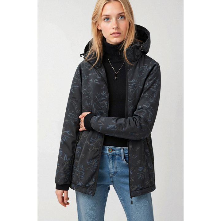Kapuzen Wasserdichte Regenjacke für Damen | Sportlich