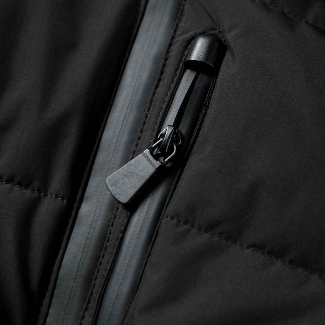 Damen Pufferjacke mit Gürtel | Wasserdicht