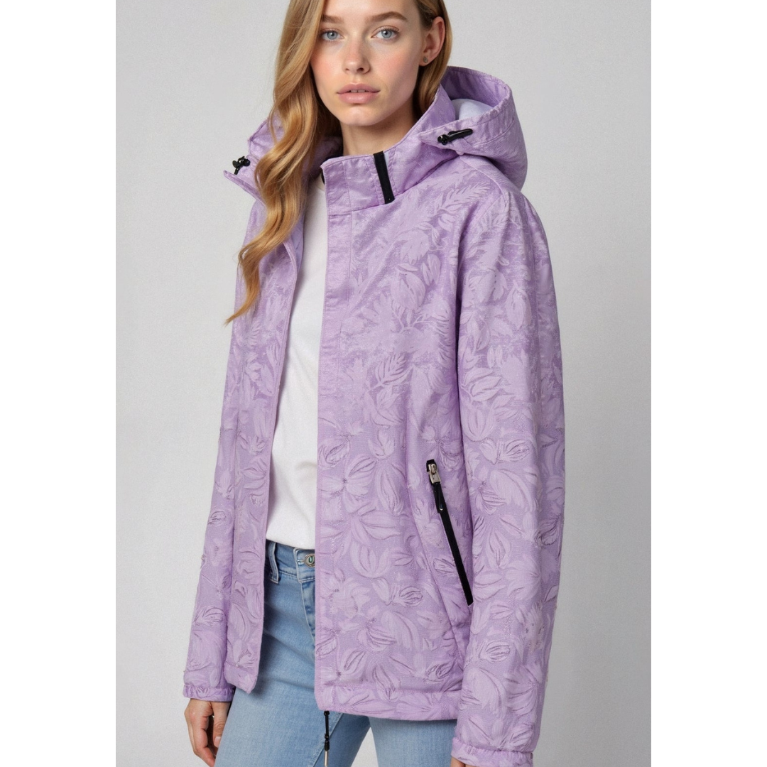 Kapuzen Wasserdichte Regenjacke für Damen | Sportlich