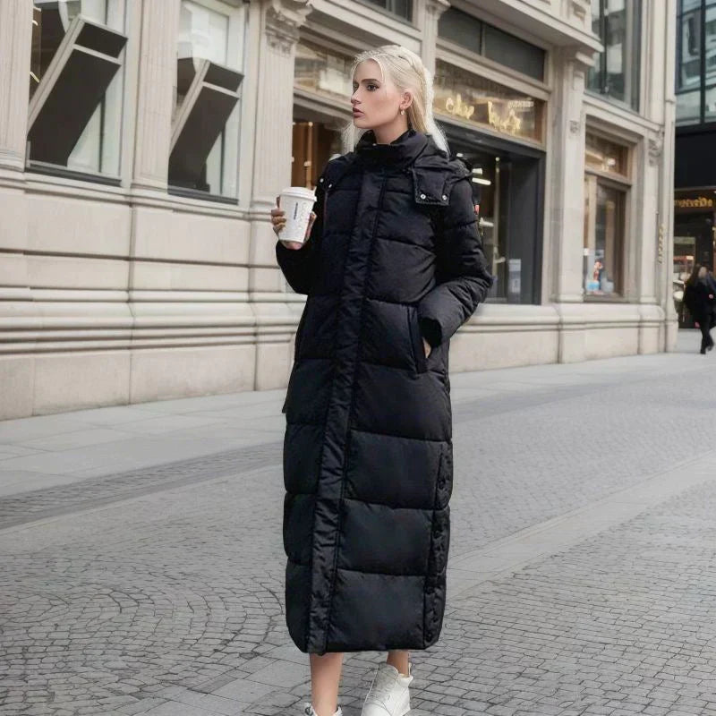 Hündchen Winterjacke mit Kapuze für Damen | Modisch