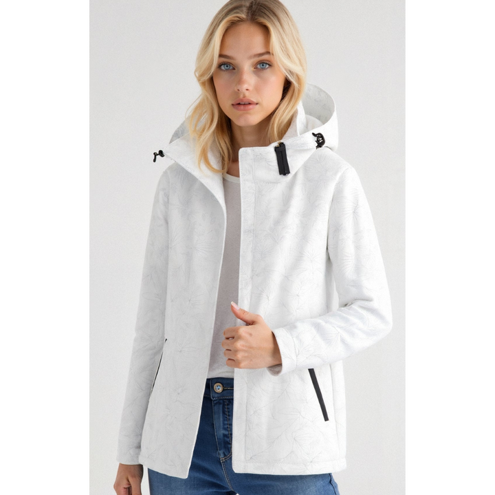Kapuzen Wasserdichte Regenjacke für Damen | Sportlich