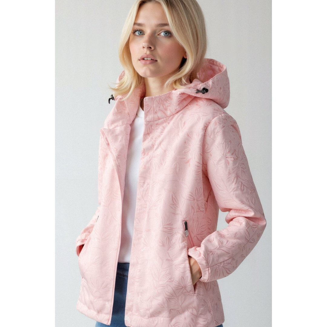Kapuzen Wasserdichte Regenjacke für Damen | Sportlich