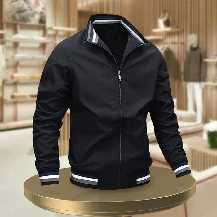 Herren Lässige Reißverschluss Bomber Jacke | Winter