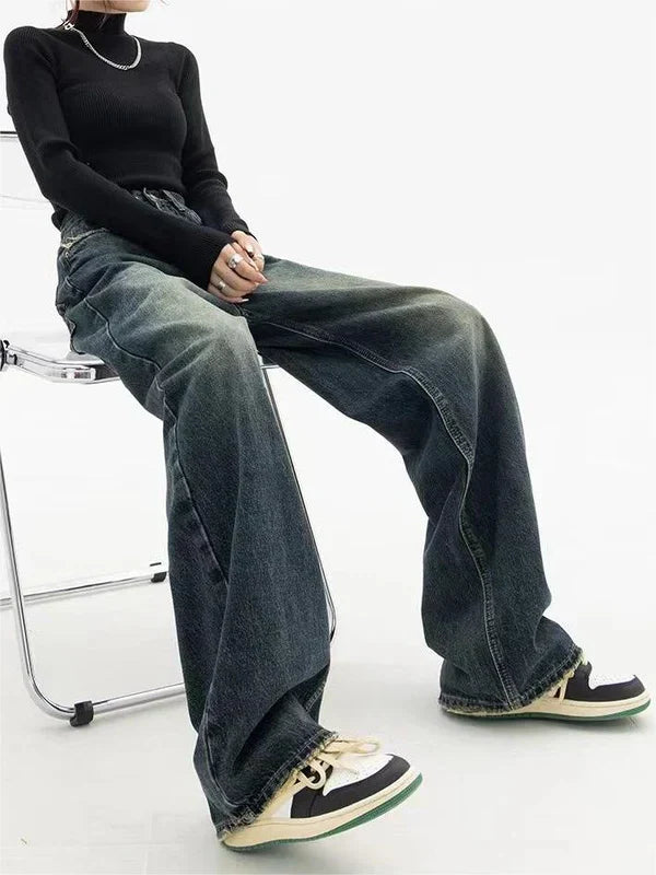Retro-stil baggy jeans