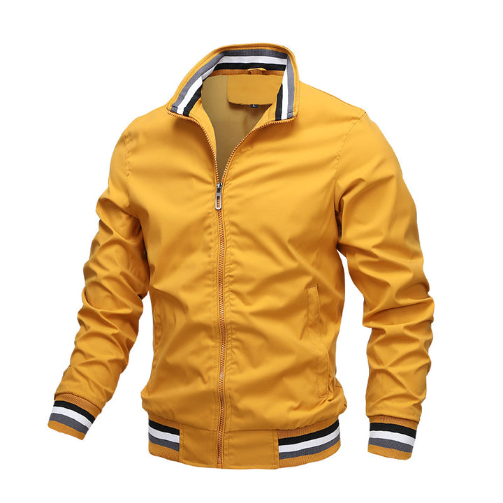 Herren Lässige Reißverschluss Bomber Jacke | Winter
