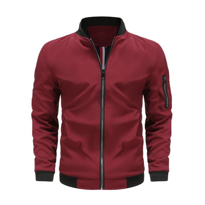 Herren Atmungsaktive Bomber Jacke | Bequeme