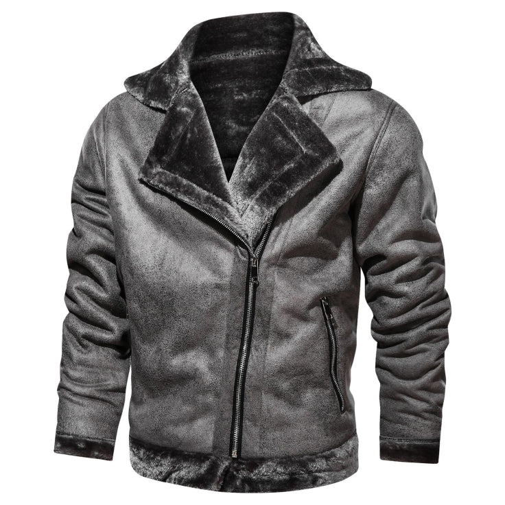 Herren Warme Winterjacke | Reißverschlusstaschen
