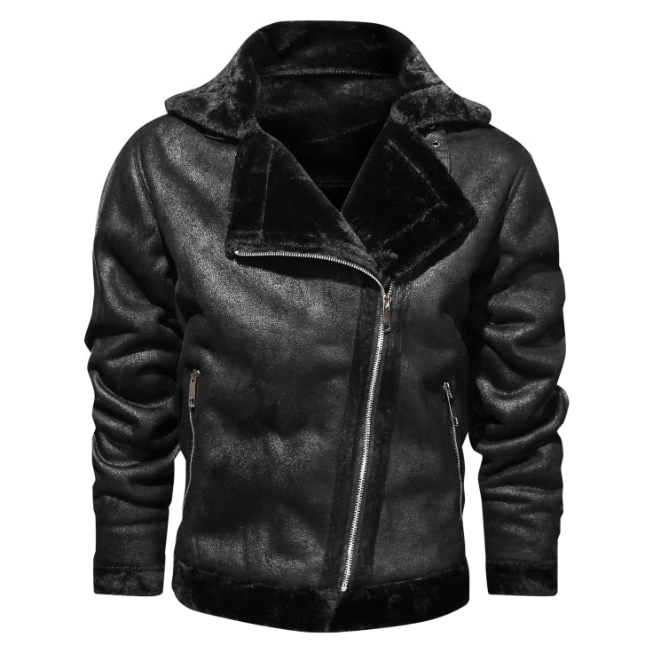 Herren Warme Winterjacke | Reißverschlusstaschen