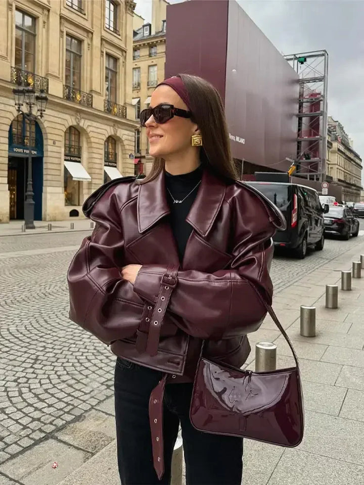 Rote Jacke für Damen | Stilvoll