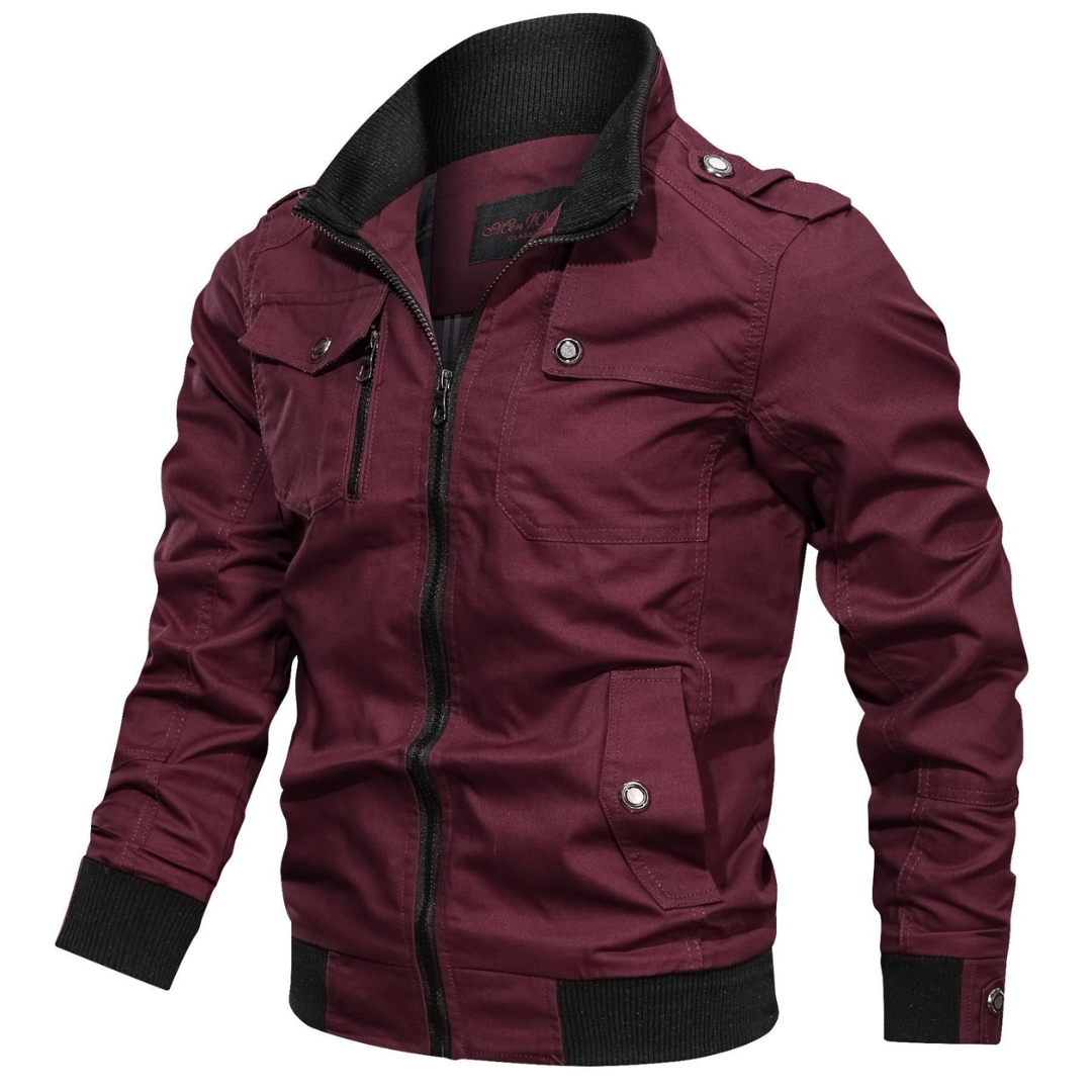 Herren Leichte Bomber Jacke | Stilvoll