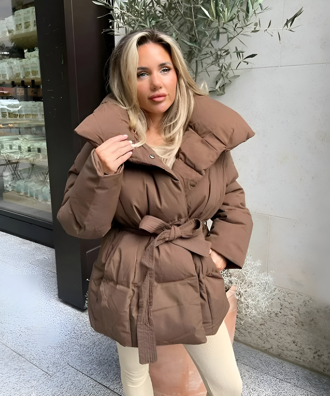 Warme Winterjacke für Damen | Modisch