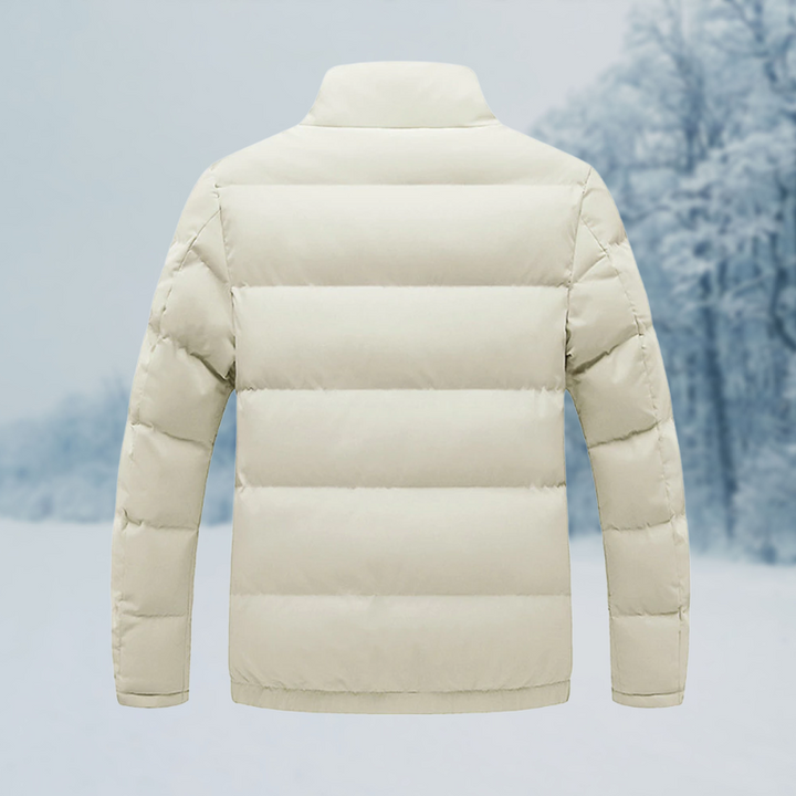 Herren Klassische Leichte Pufferjacke | Reißverschluss