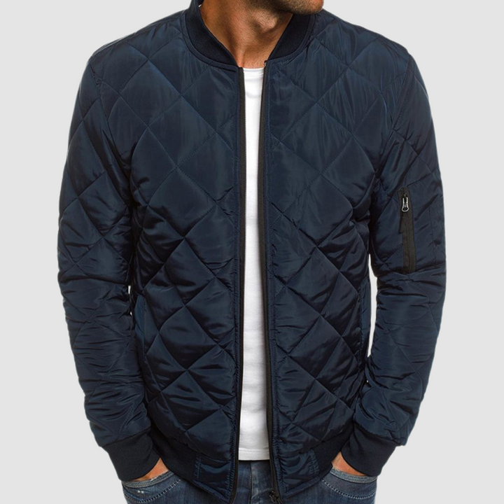 Herren Langarm Reißverschluss Jacke | Warme