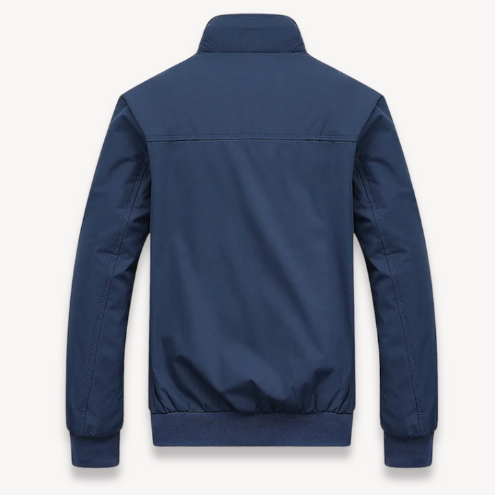 Herren Moderne Stehkragen jacke | Stilvoll