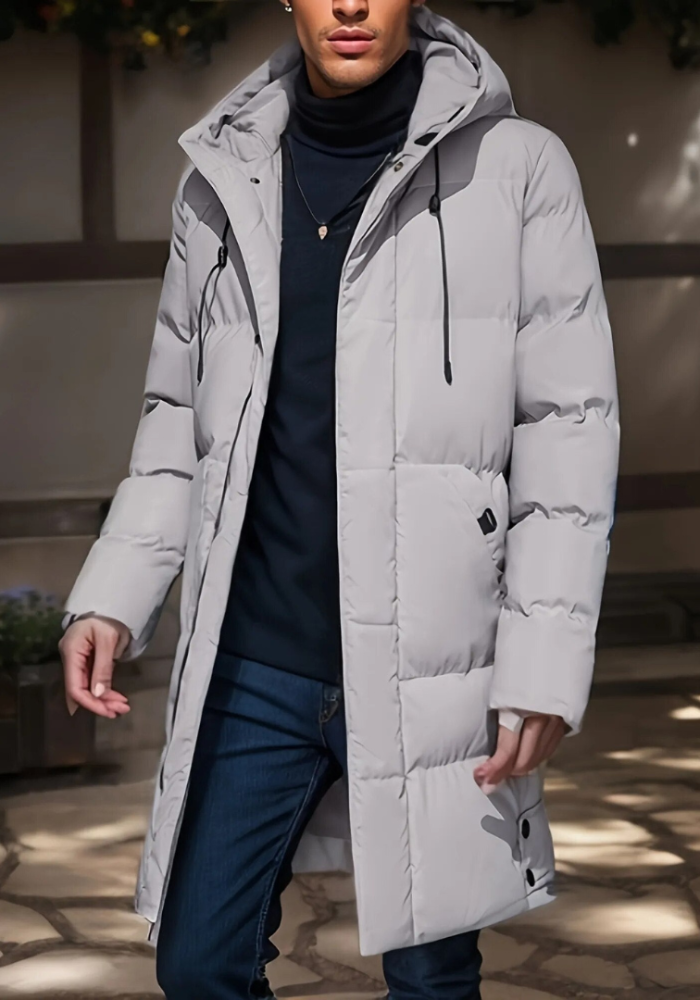Modern Lange Parka Herren | Funktional