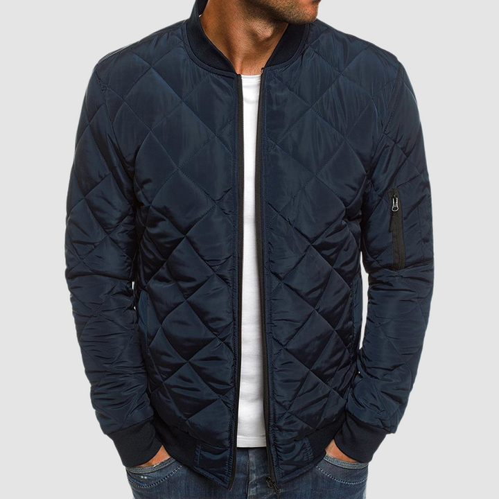 Herren Langarm Reißverschluss Jacke | Warme