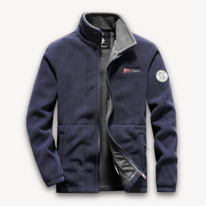 Herren Reißverschluss Lange Ärmel Jacke | Lässig