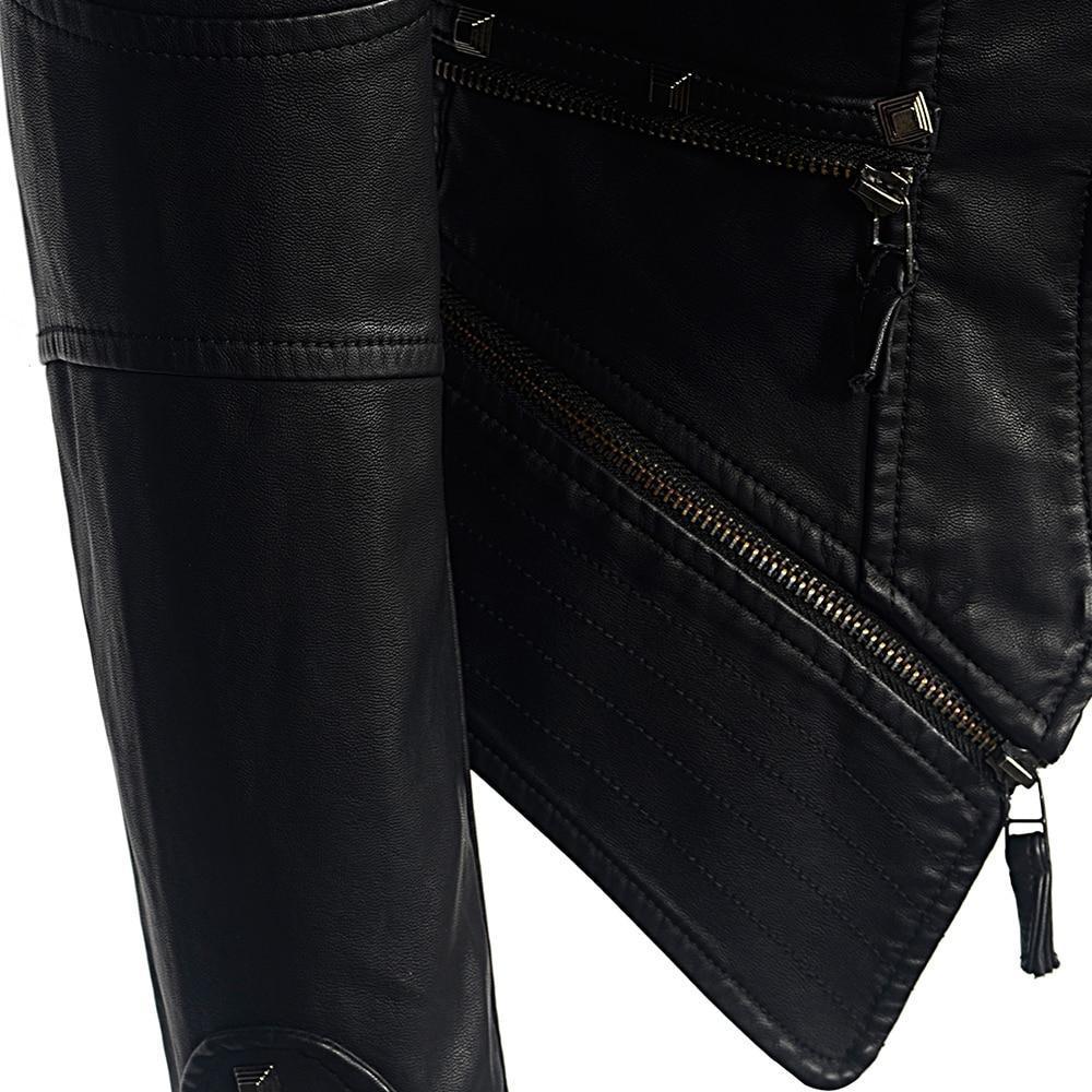 Dunkle Gothic Jacke für Damen | Lässig