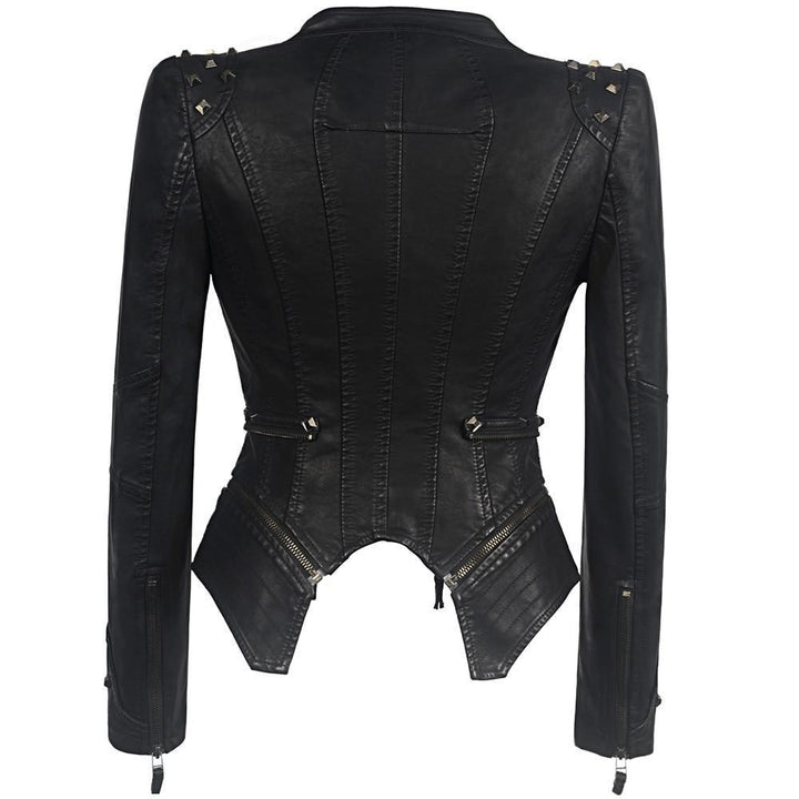 Dunkle Gothic Jacke für Damen | Lässig