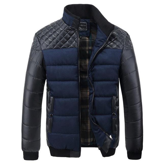 Herren-Winter-Daunenjacke | Lange Ärmel