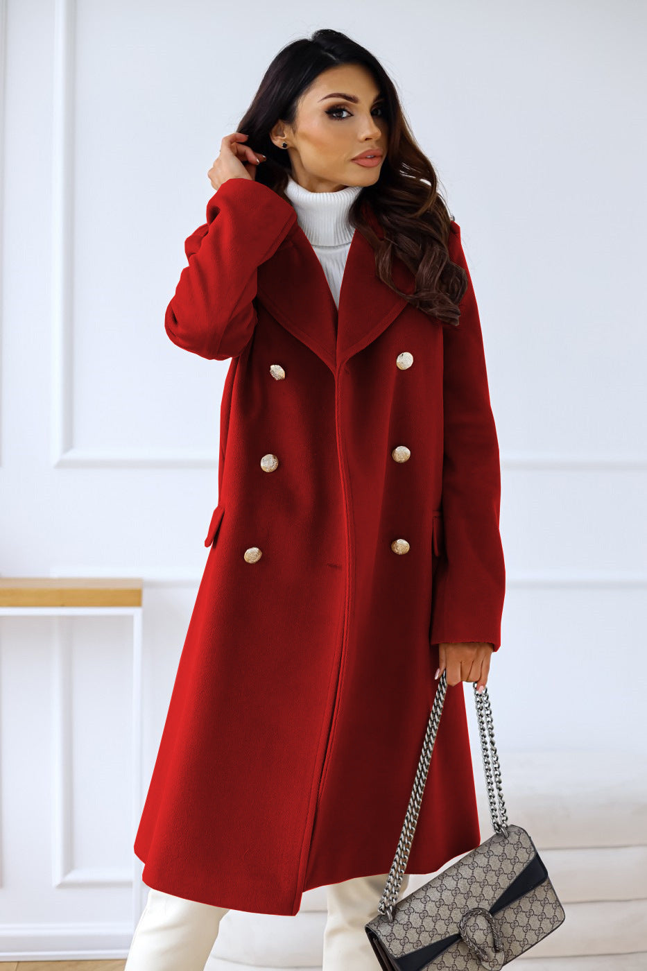 Eleganter Mantel für Damen | Winter