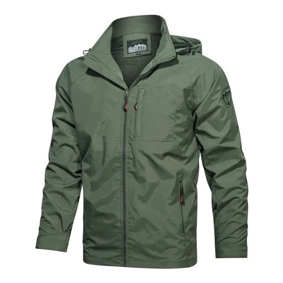 Herren Reißverschluss Draußen Jacke | Lange Ärmel
