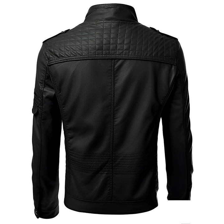 Herren Schlanke Passform Jacke mit Langen Ärmeln | Reissverschluss