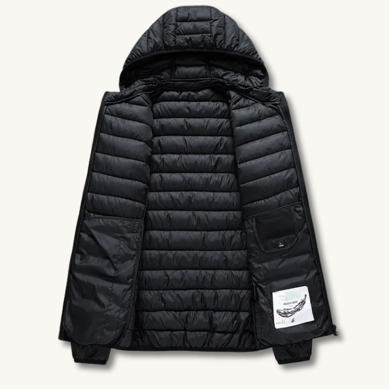 Herren Warme Leichte Pufferjacke | Wasserdicht