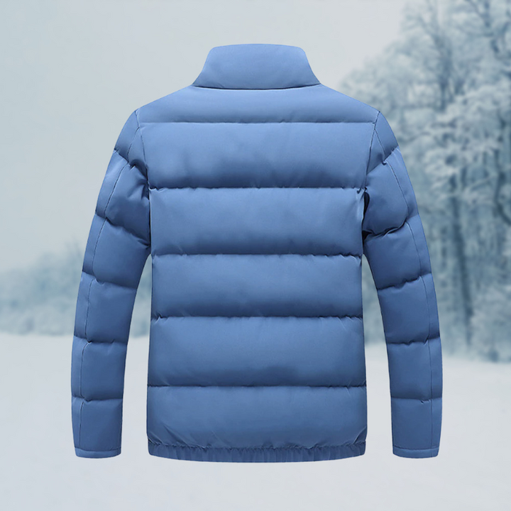 Herren Klassische Leichte Pufferjacke | Reißverschluss