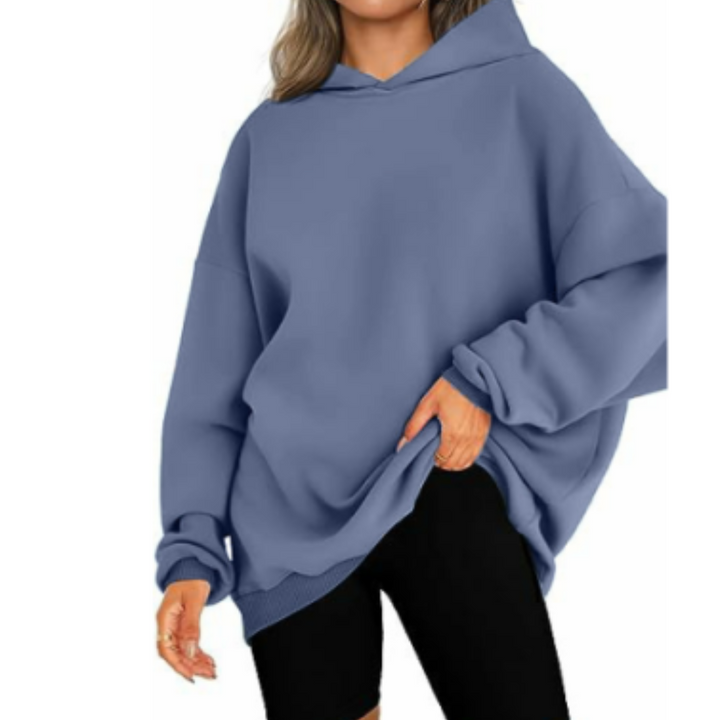 Gemütlicher lässiger oversized hoodie für damen