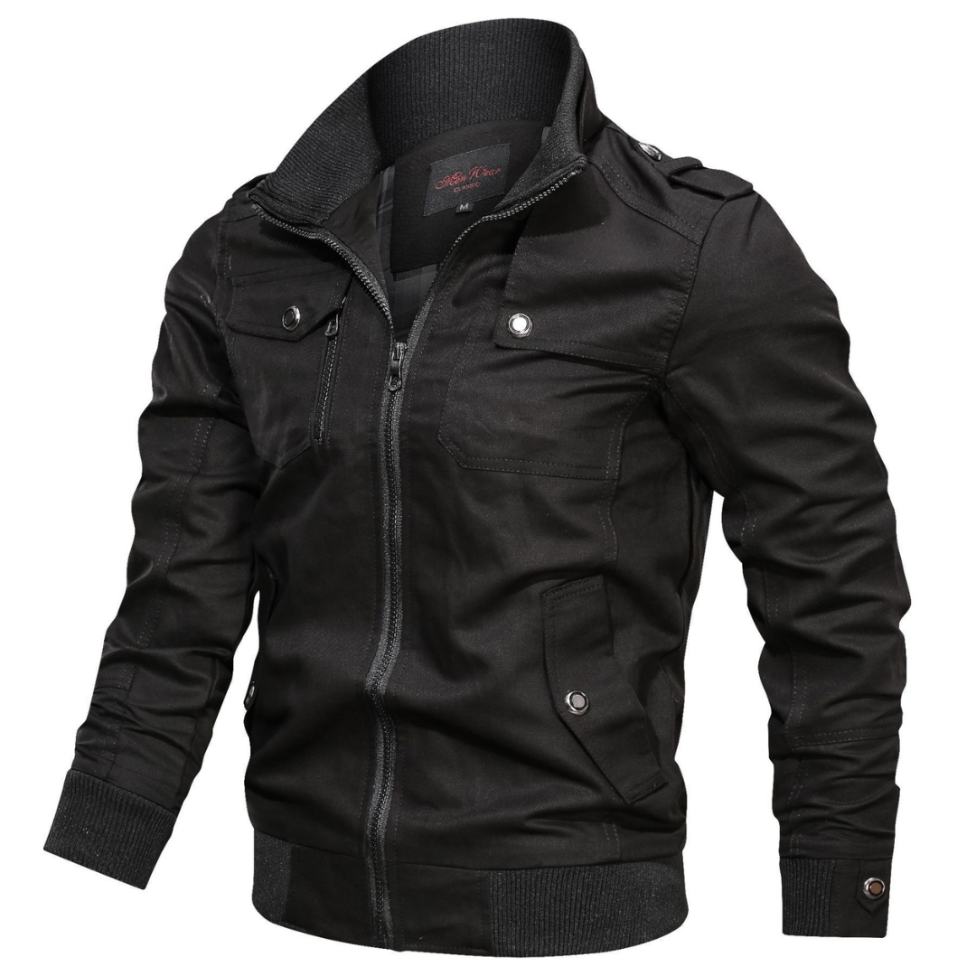 Herren Leichte Bomber Jacke | Stilvoll