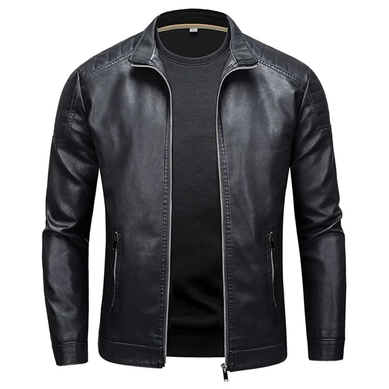 Herren Schlanke Passform Jacke mit Reißverschluss | Lange Ärmel