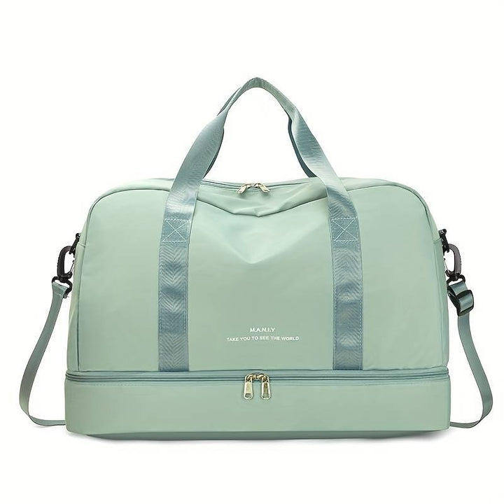 Elegante und funktionale reisetasche mit schuhfach