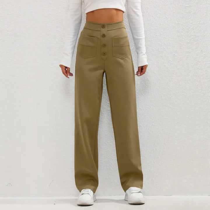 Elegante high-waist stretchhose