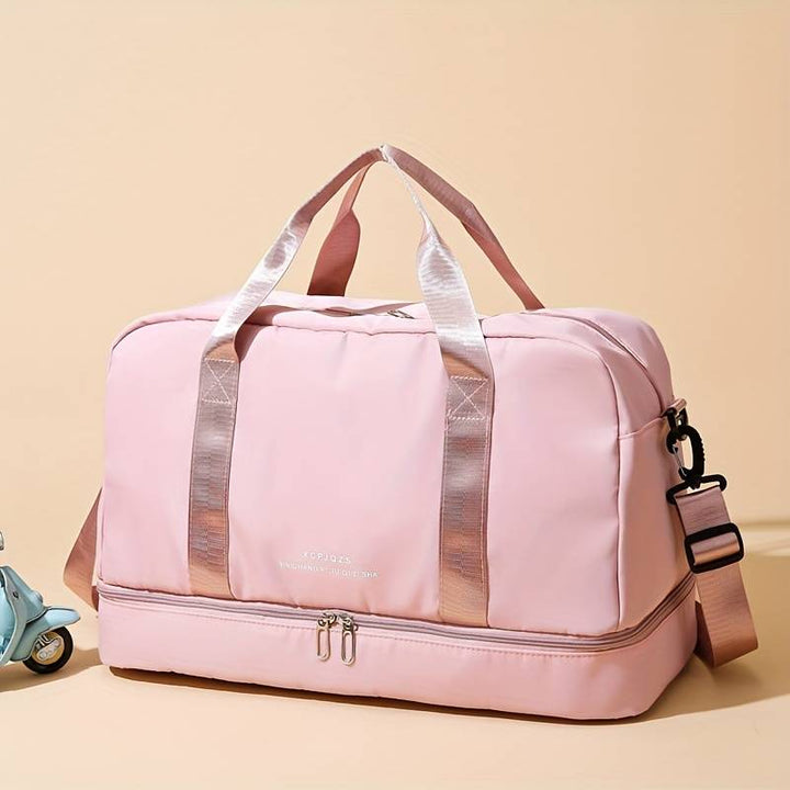 Elegante und funktionale reisetasche mit schuhfach